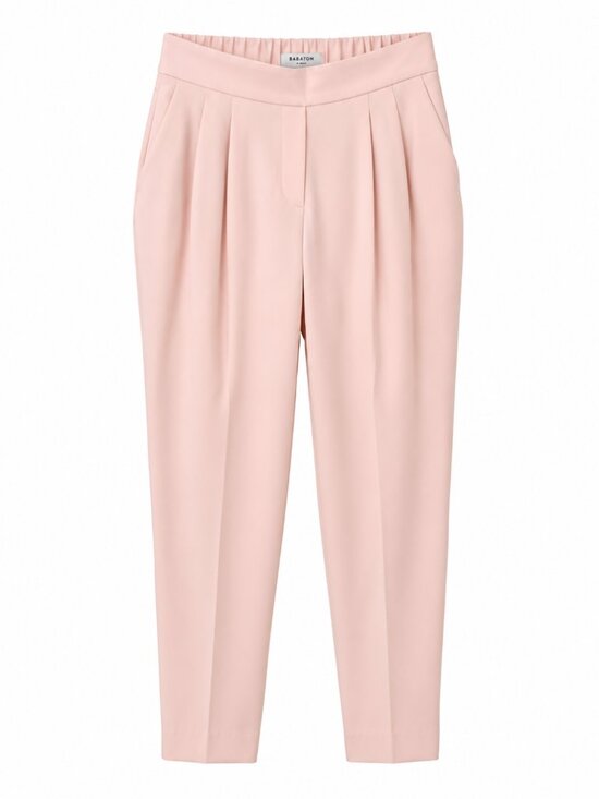 Babaton Pants - Aritzia Babaton Atelier Blush Pink Pleated Trousers Size 4